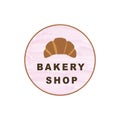 Bakery logo Seamless vector background. Illustration of bread with ears